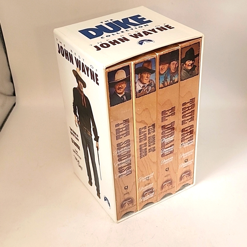 The Duke Collection John Wayne VHS Tapes Sealed NWT